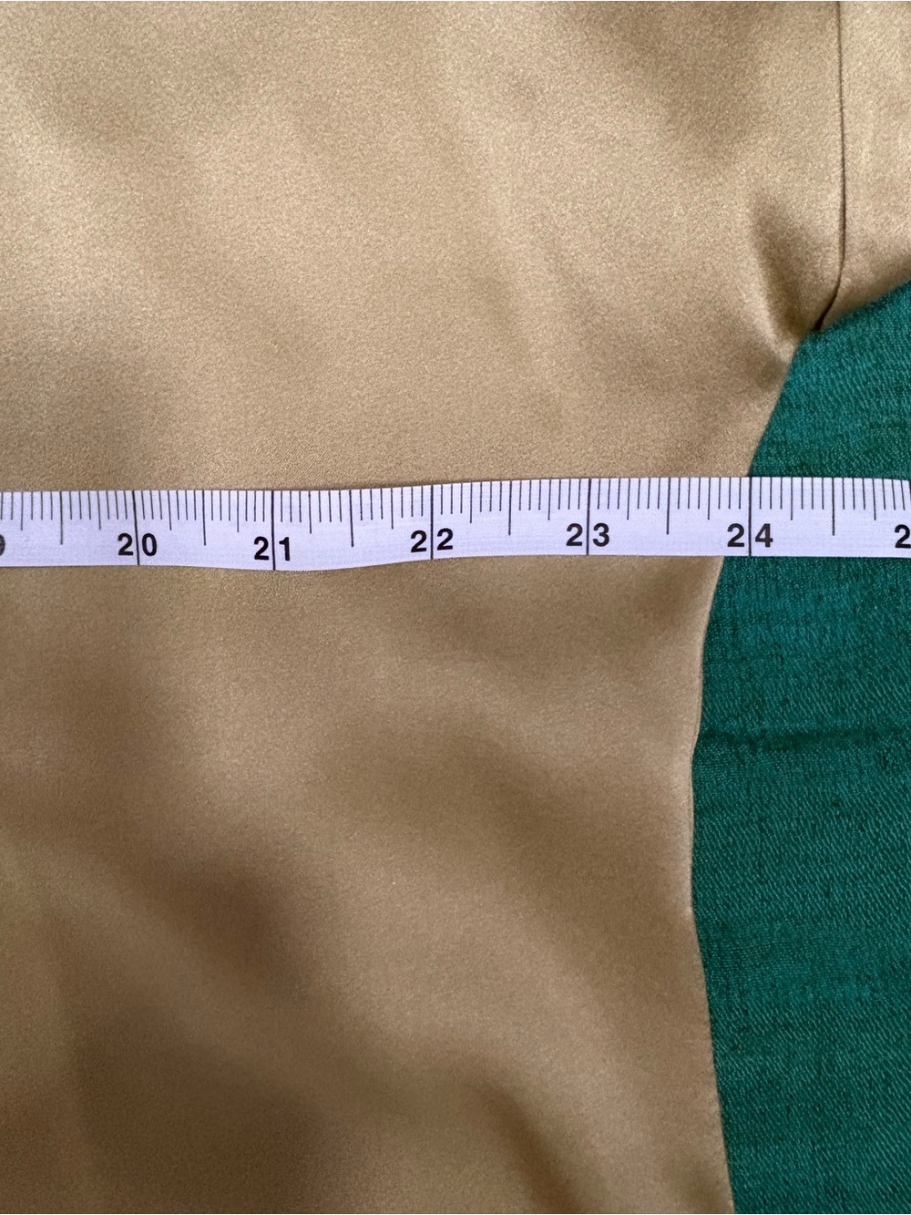 Eileen Fisher Silk Olive Green Slip Top - Picture 6 of 11